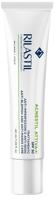 Rilastil Acnestil Attiva + anti imperfezioni con fattore di protezione SPF30 40ml