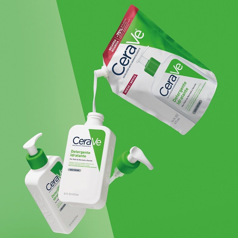 Cerave Ricarica Detergente Idratante per pelli da normali a secche 473ml