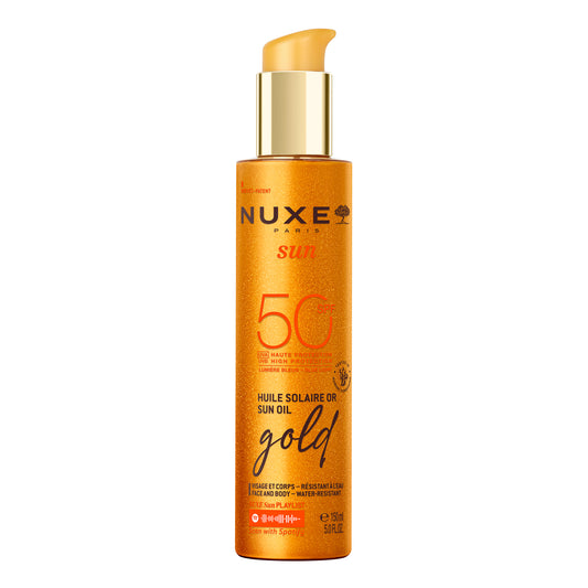 Nuxe Sun Olio solare dorato SPF50 da 150ml
