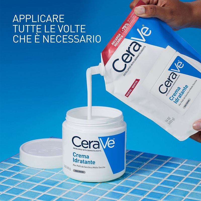 Cerave Ricarica Crema Idratante per pelli da secche a molto secche 454g