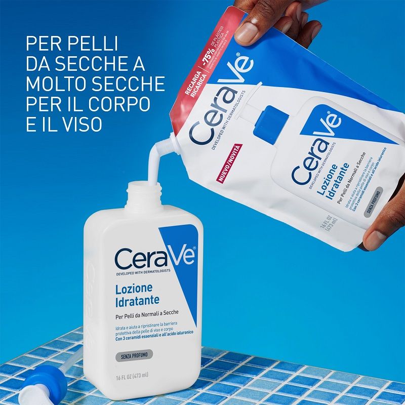 Cerave Ricarica Lozione Idratante per pelli da normali a secche 473ml