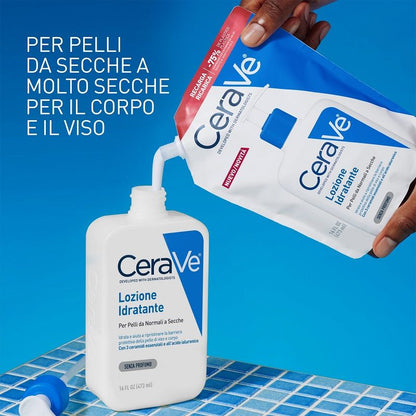 Cerave Ricarica Lozione Idratante per pelli da normali a secche 473ml