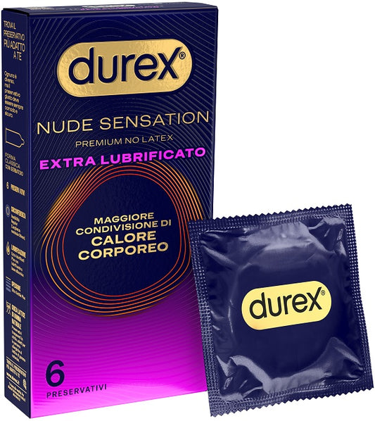 DUREX NUDE SENS REG EX LUBR6PZ