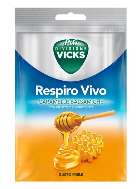 VICKS RESPIRO VIVO CARAM MIELE