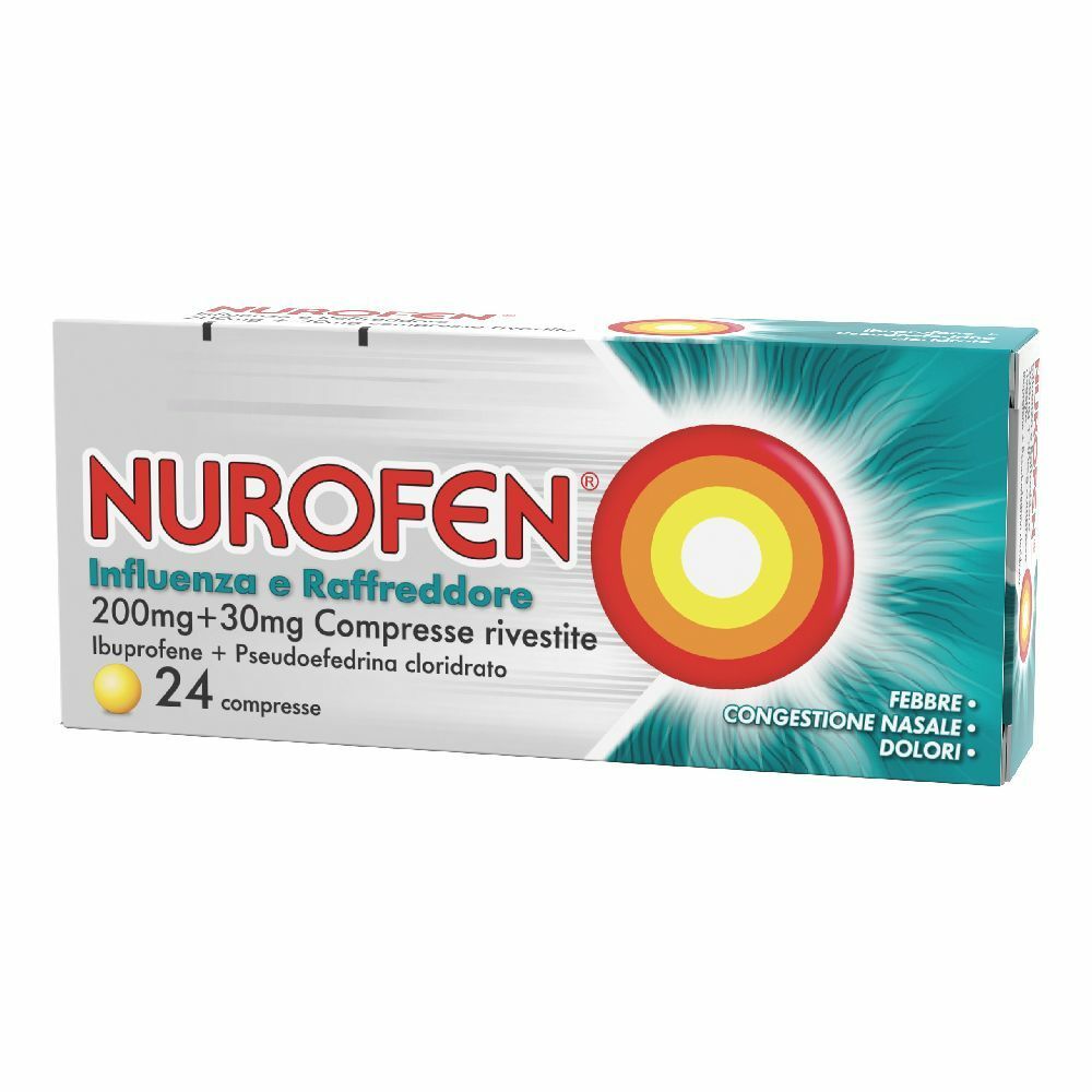 Nurofen influenza e raffreddore 24 compresse