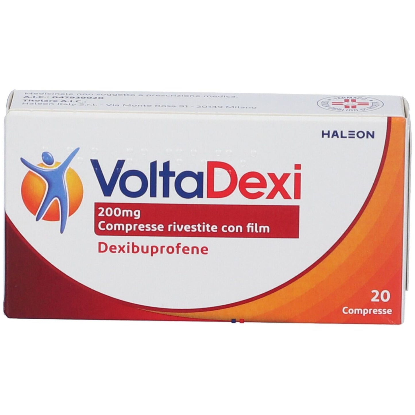 VoltaDexi 20 compresse rivestite da 200mg dexibuprofene