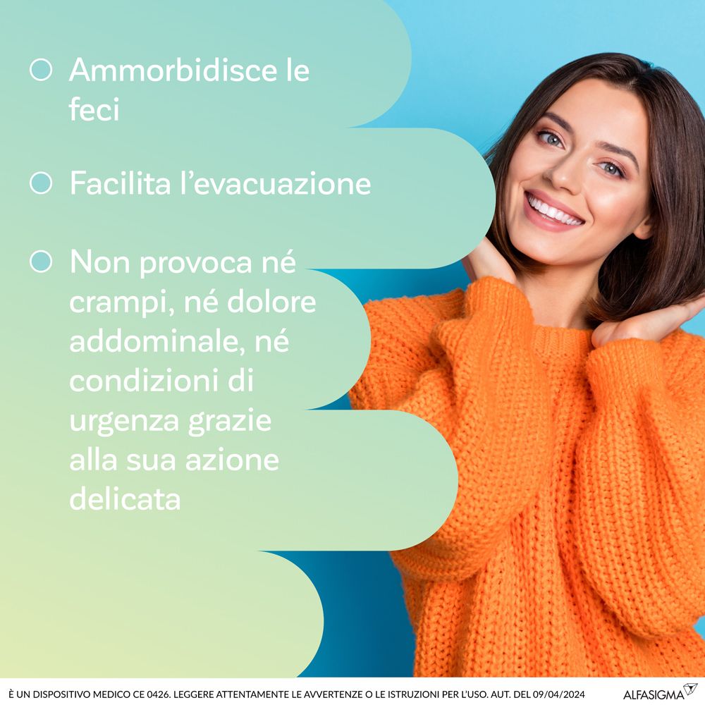 Onligol Macrogol 4000 polvere da 200g senza zucchero con cucchiaino dosatore