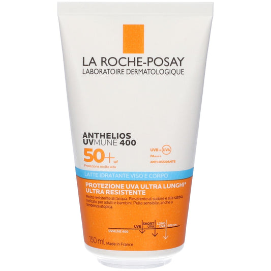 La Roche Posay Anthelios UVMUNE SPF50+ latte idratante viso e corpo 150ml