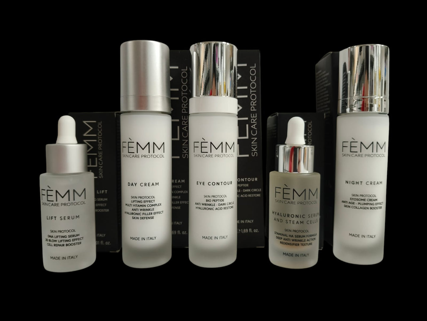 FÈMM SKIN PROT - 5 Creme per Protocollo Completo