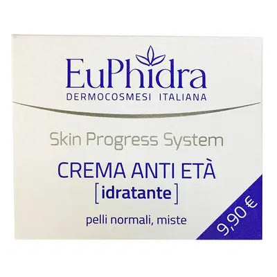 Euphidra Skin Progress System Crema Anti Età Idratante 40ml