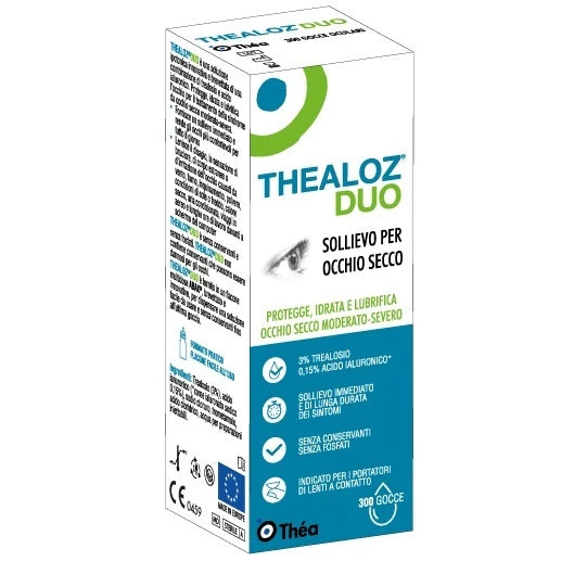 Thealoz Duo Soluzione Oculare Idratante con Trealosio per occhio secco 10ml