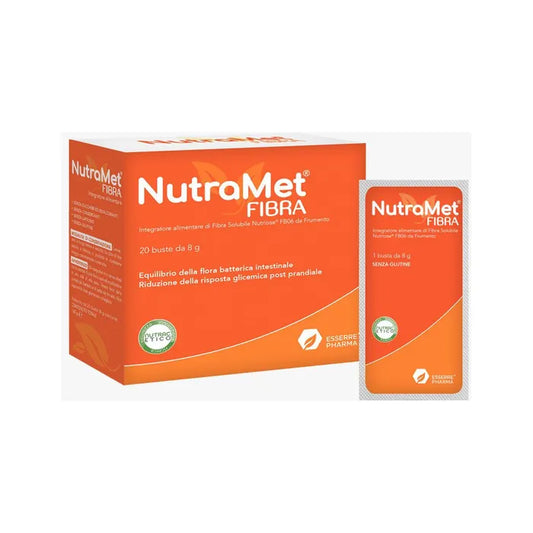 Nutramet Fibra 20 Bustine Integratore Alimentare