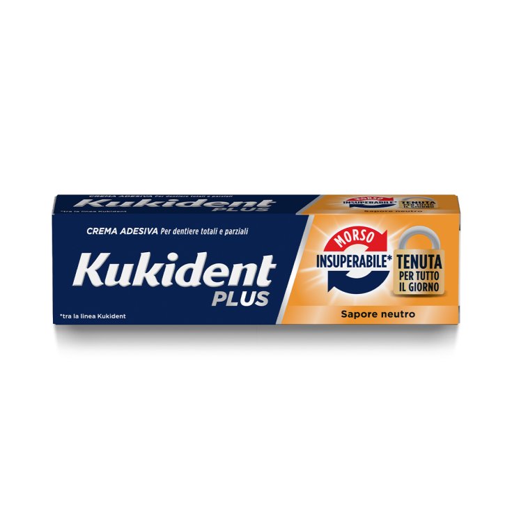 Kukident Plus morso insuperabile sapore neutro 40g