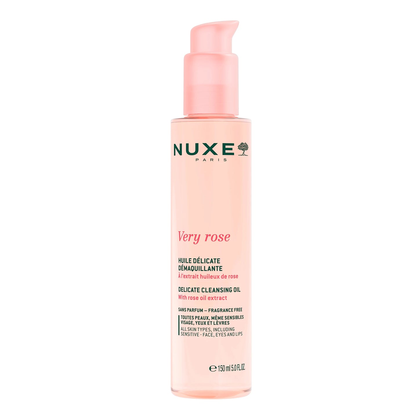 Nuxe Very Rose Olio struccante delicato 150ml