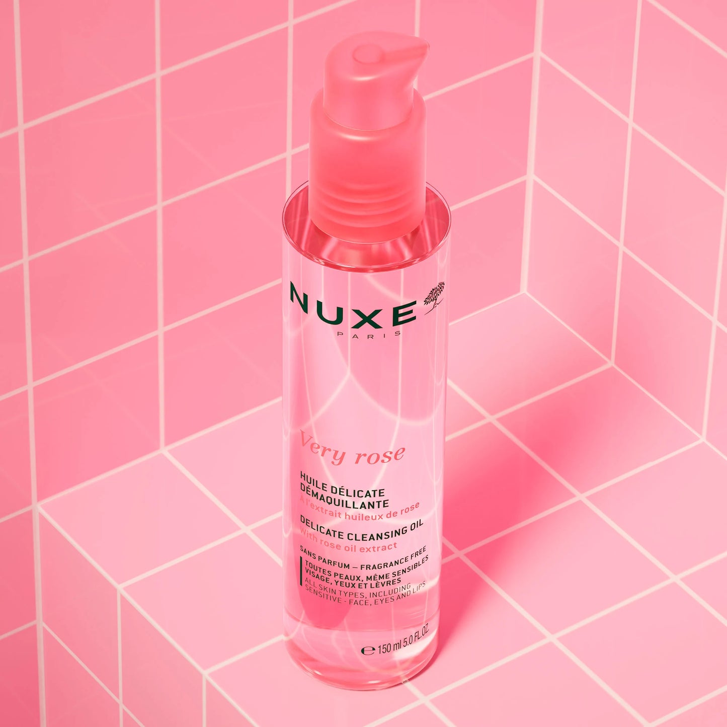 Nuxe Very Rose Olio struccante delicato 150ml