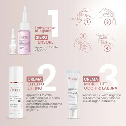 Avene Hyaluron Activ Procedure Siero Rimpolpante 10% Soluzione A Base Di Esapeptidi 20ml