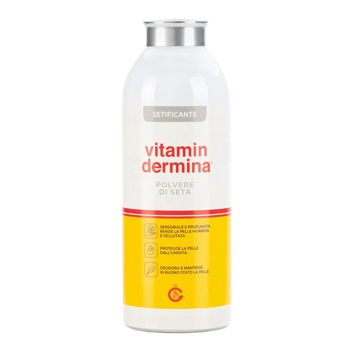 Vitamindermina Polvere Setificante Con Polvere di Seta Talco Profumato 100 gr