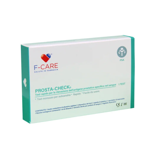 Prosta Check Test rapido F-Care per la rilevazione dell'antigene prostatico