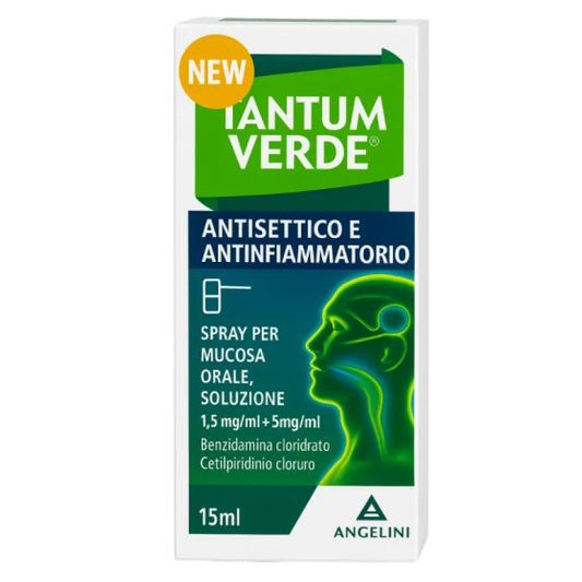 Tantum Verde Antisettico ed Antinfiammatorio 15ml
