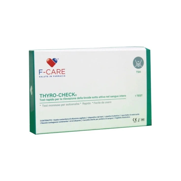 Thyro-Check F-Care per la rilevazione della tiroide sotto attiva nel sangue intero