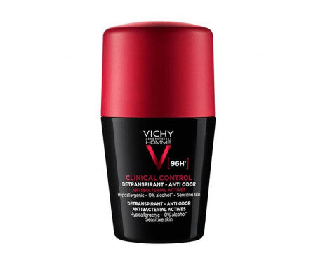 Vichy Homme deodorante uomo Roll on clinical control 96 ore 50ml